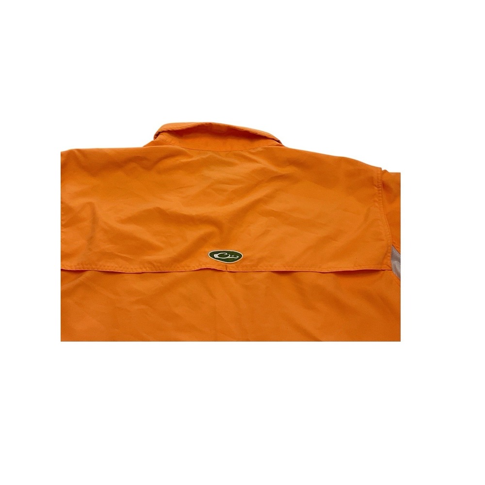 Drake Waterfowl Fishing Shirt Medium Wingshooter Flyweight Outdoors Vented Hiviz - Picture 6 of 6